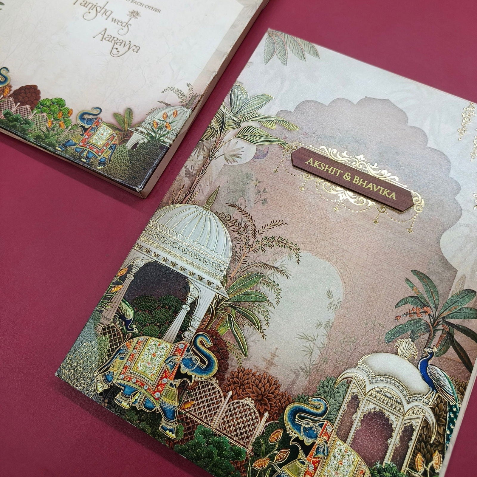 Exquisite Indian Wedding Invitations