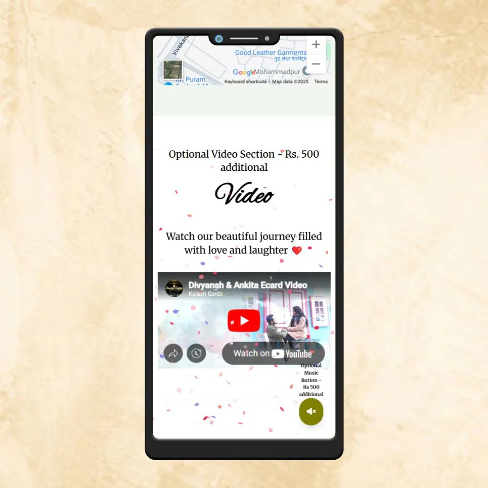 KL2 Muslim Wedding Website with Countdown, Couple Photo, Program Details, Venue Map and More (Lifetime Digital Memory) - Image 8