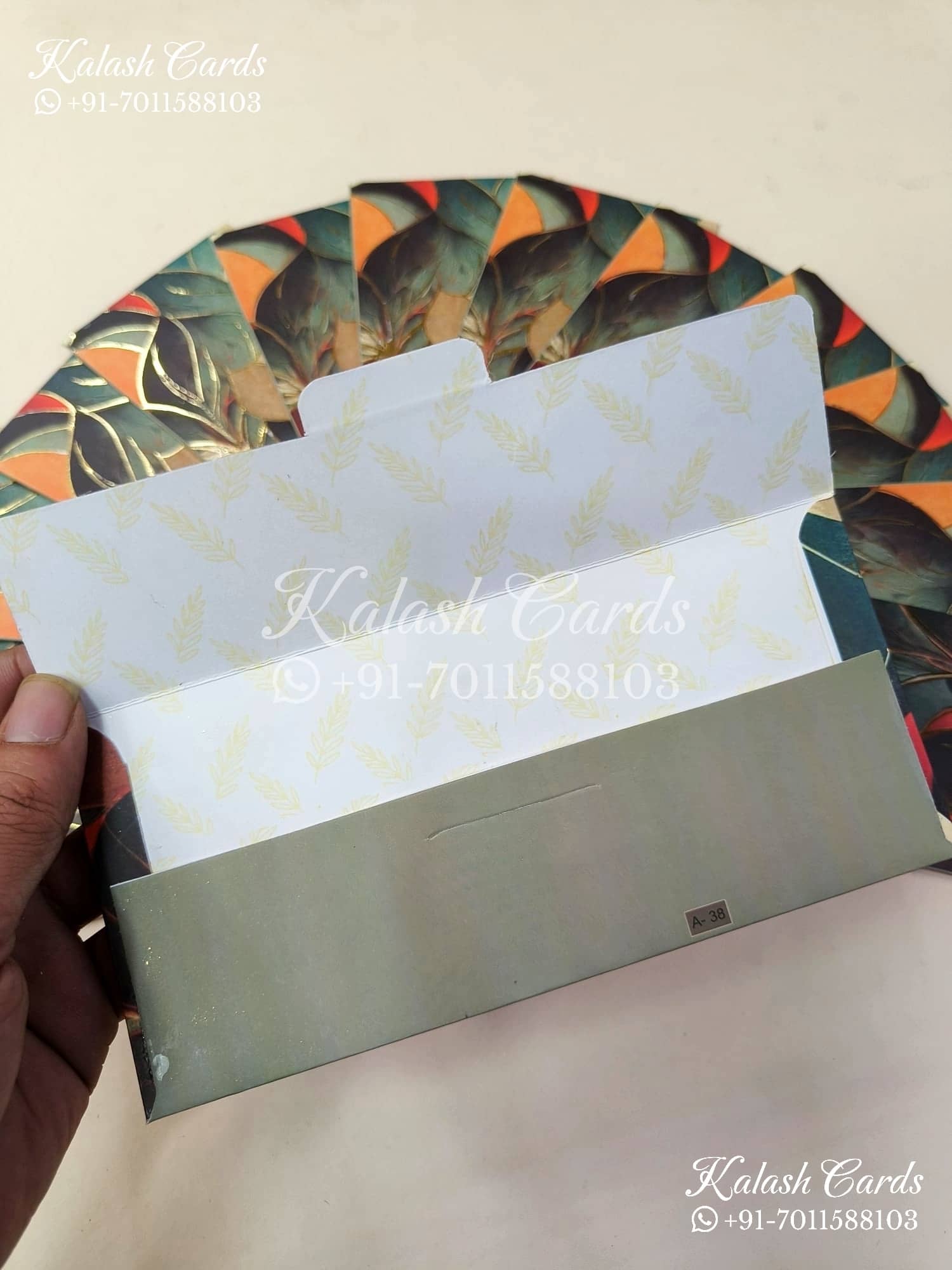 KL038E Designer Shagun Money Envelopes - Image 3
