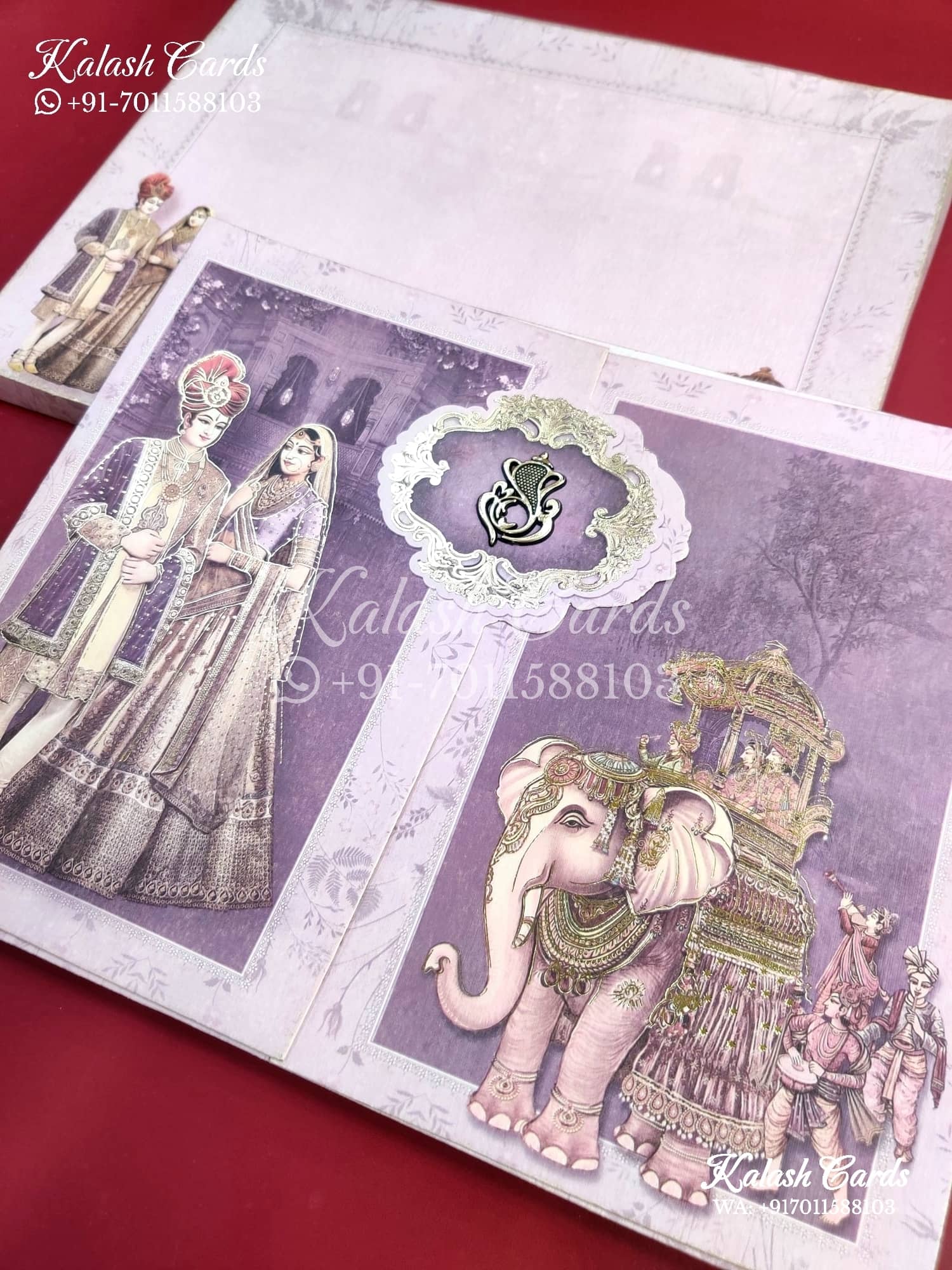 Semi Box Wedding Cards